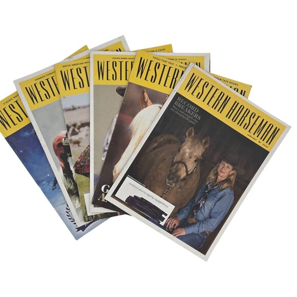 Western Horseman Magazine Lot Of 6 Issues 2023 - Picture 1 of 9